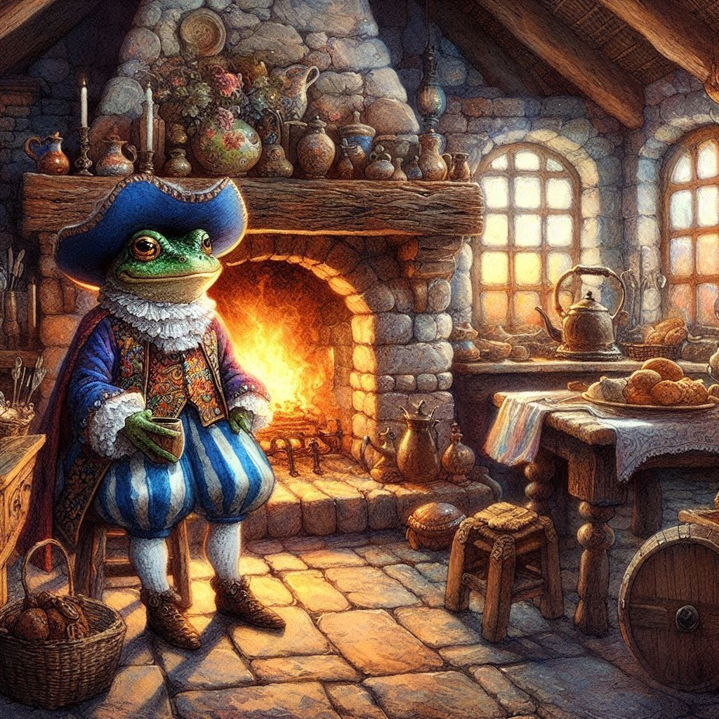 A cozy cottage kitchen