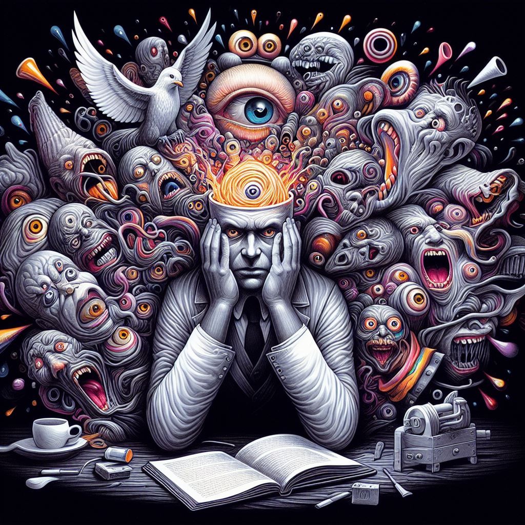 creative mind, curse or bless?