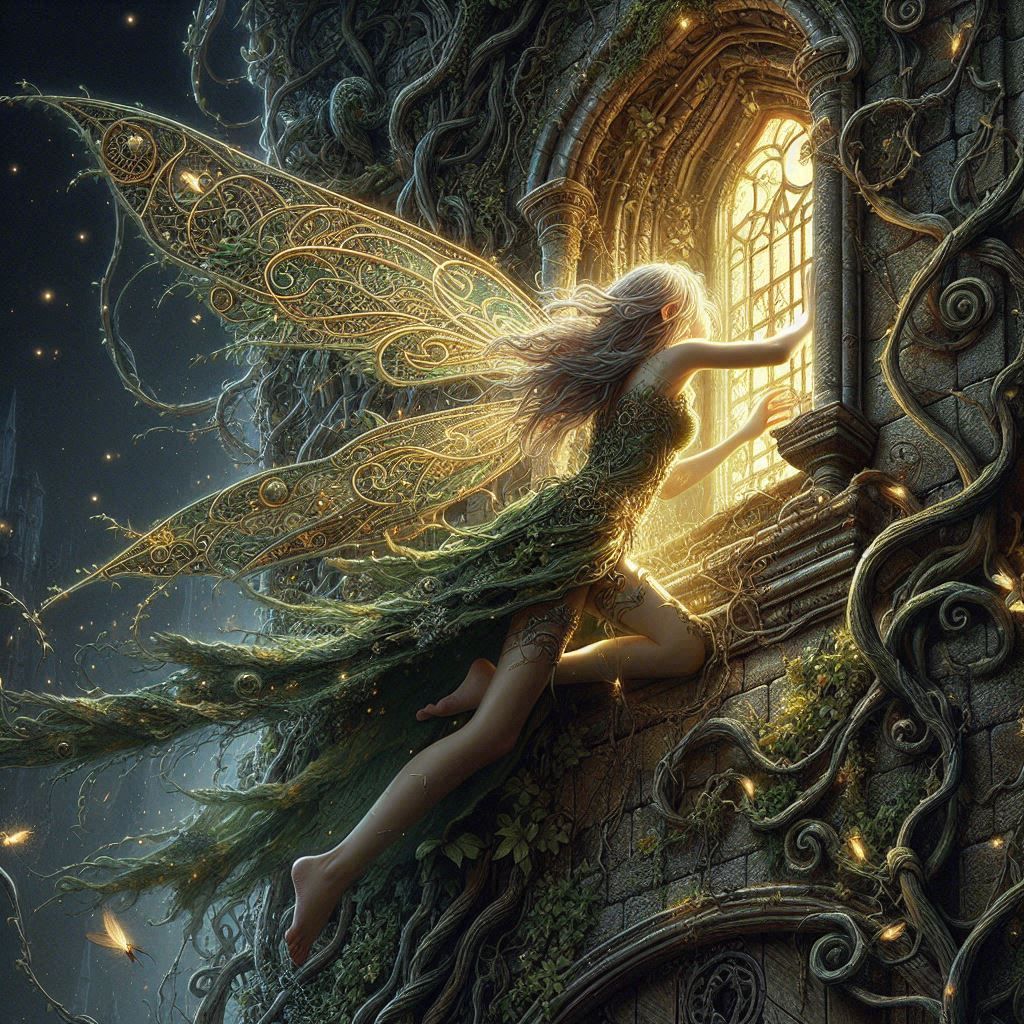 Fairy at the window 2