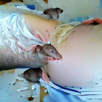 Gestating with all the other rats, nurse said that my skin w...