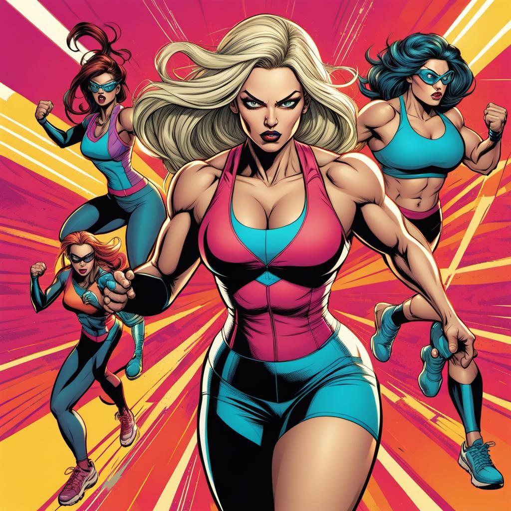 Fitness Superpowers AI Generated Artwork NightCafe Creator fitness-superpowers-ai-generated-artwork-nightcafe-creator