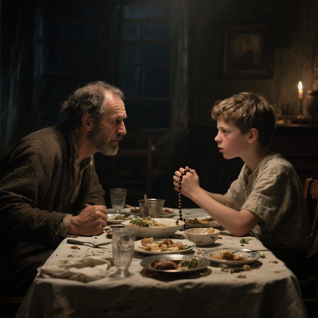 The Strain of Faith  by @Robert Maxwell