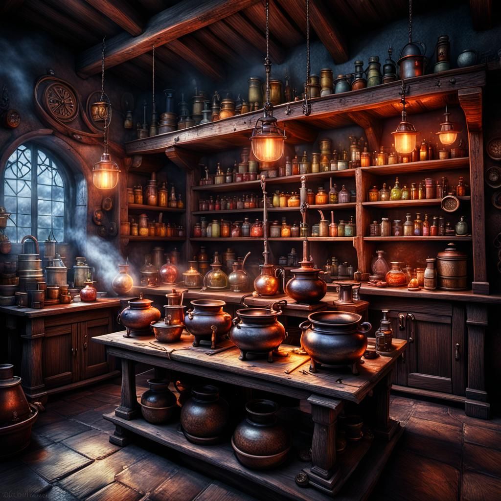 Sorcerers alchemy lab