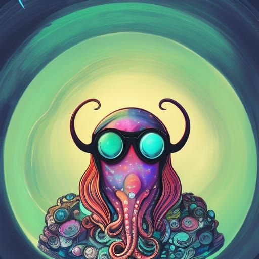 Like Shades on a Cephalopod