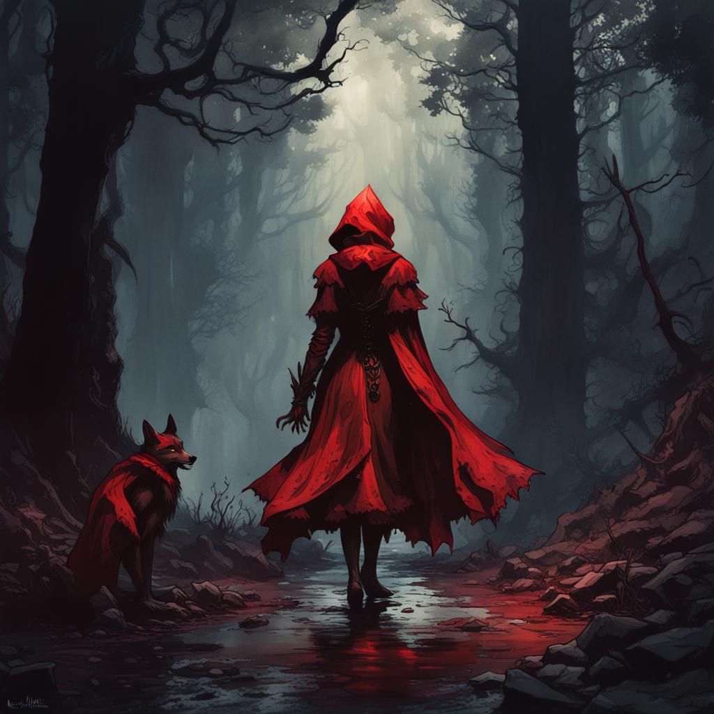 Sinister Red riding hood  by @Kosh Flix