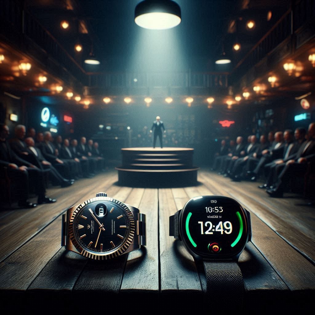 Most anticipated fight ever..... ROLEX vs Smart watch