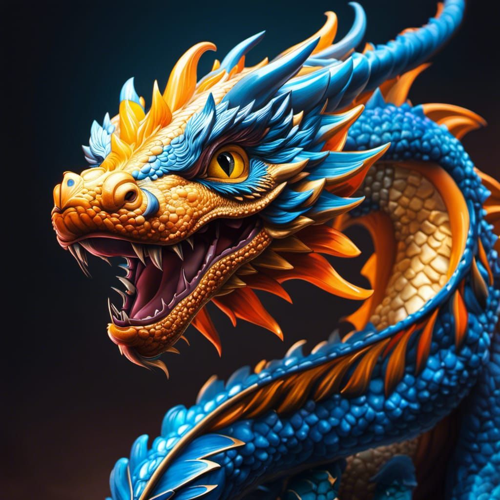 dragon - AI Generated Artwork - NightCafe Creator