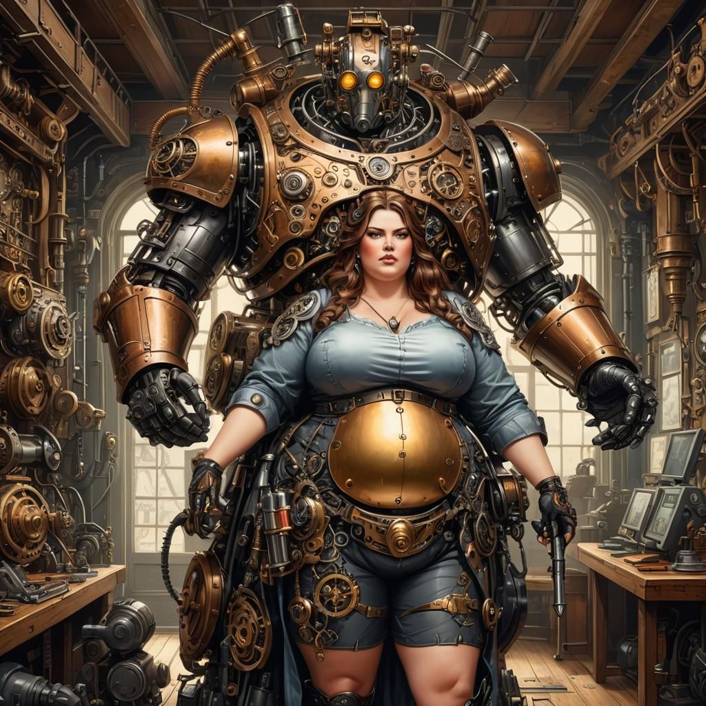 "Do you admire my engineering skill, automaton?" "I love eve...