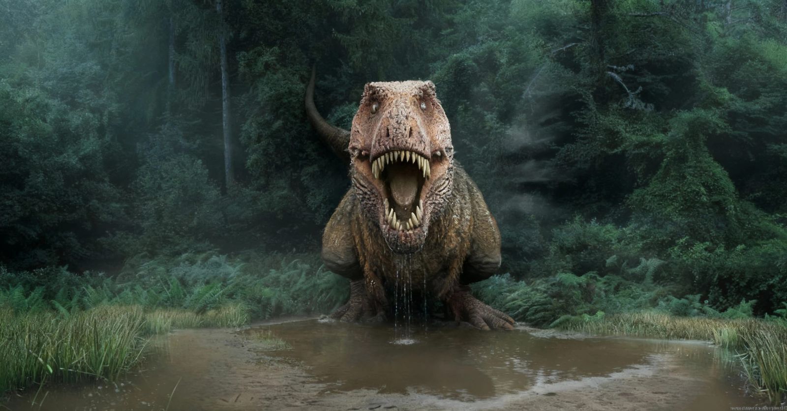 Terrifyingly realistic horror image of a scientifically accu...