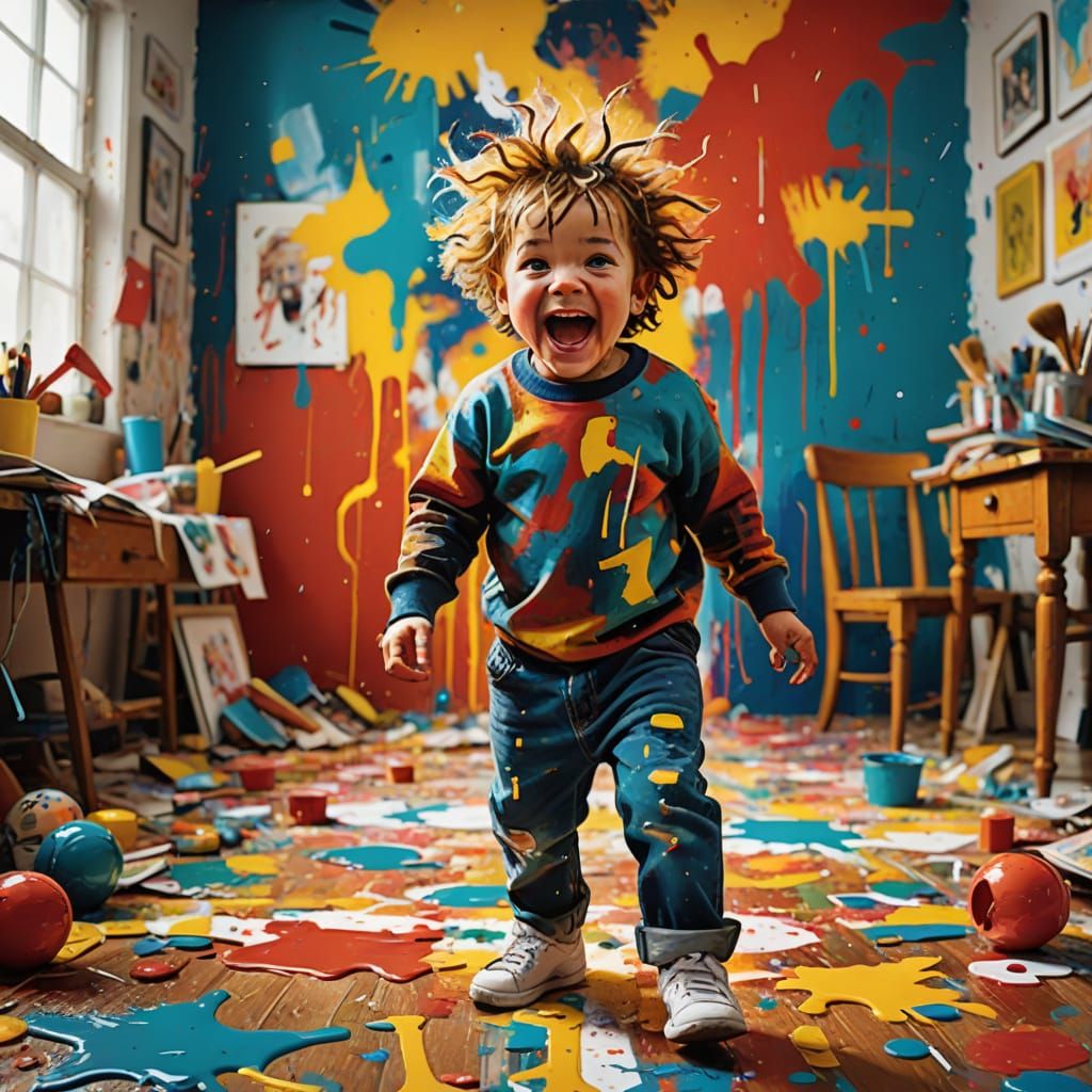 this is fun let's do it again " a mother's nighmare"   by @Snigdha 