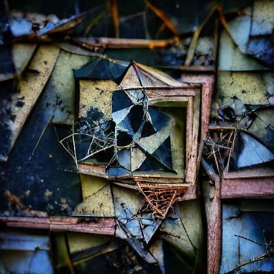 Decaying geometry