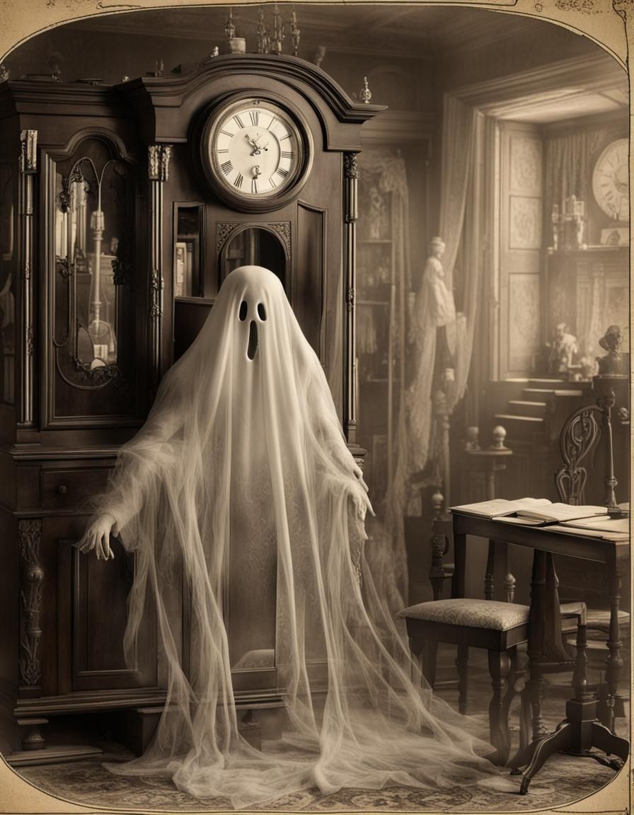 Victorian Ghost - AI Generated Artwork - NightCafe Creator