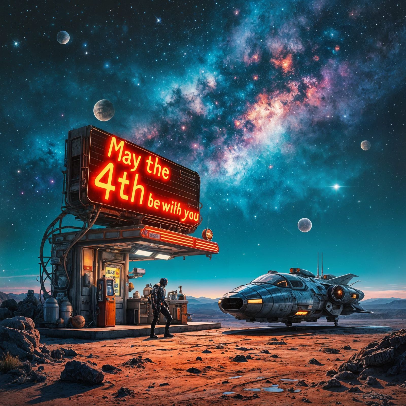 May the Fourth be with you... even the Day after.  by @Sherkhal