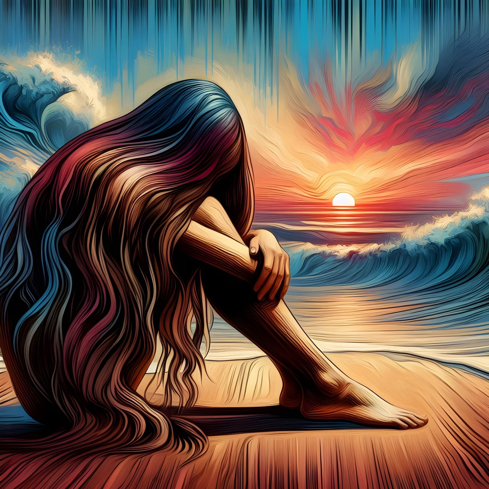 Il y a un océan de silence entre nous… et je m'y noie. »