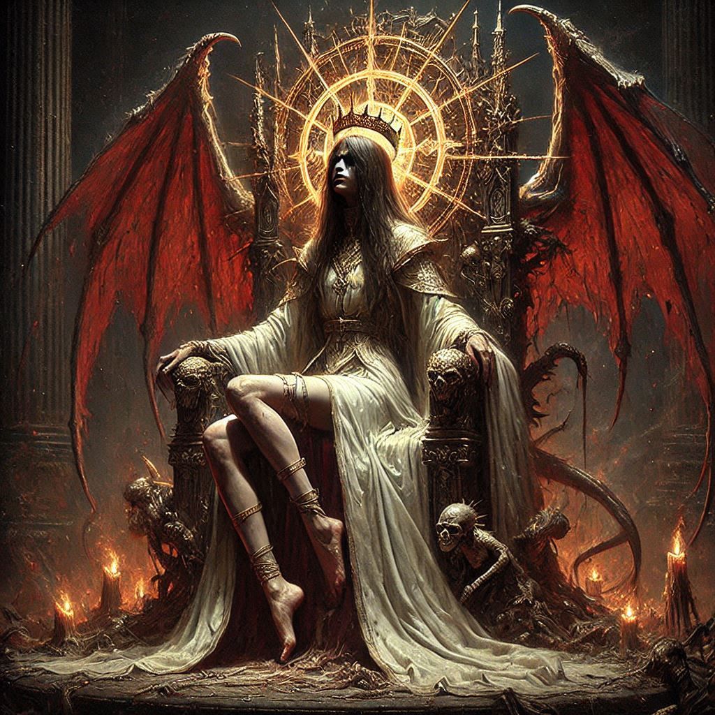 My Dark Fantasy series Demon cleric