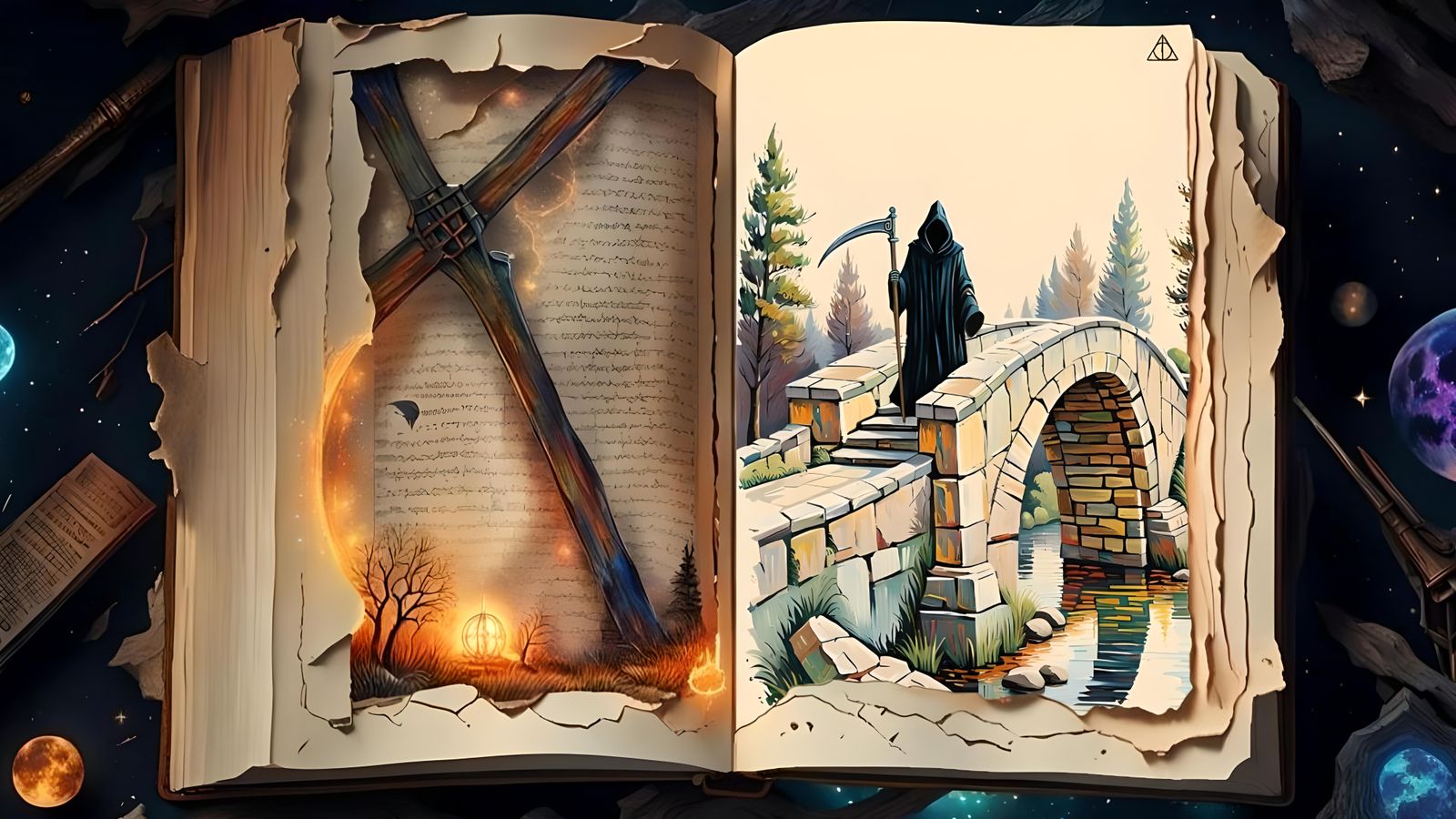 The First Deathly Hallows Book