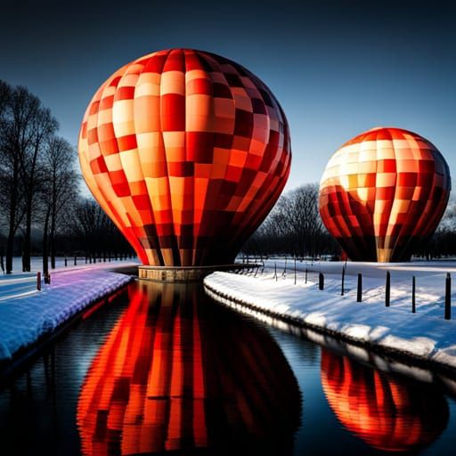 Gothic Red Balloons 