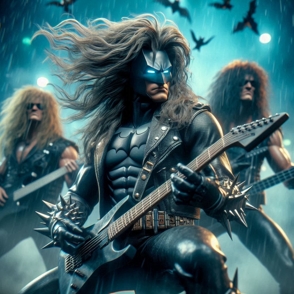 Batman Hair Metal