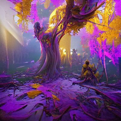 The trees are alive