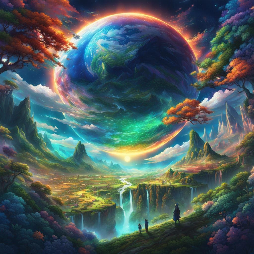 Earth on Earth  by @Shelly