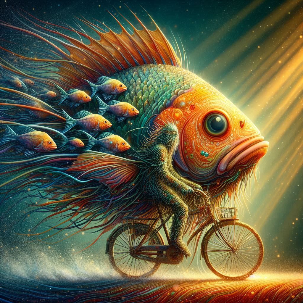 Listen up children, today I'll be showing you how to ride a ...