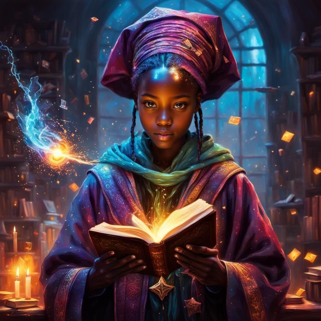 Teen Sorceress  by @Susan