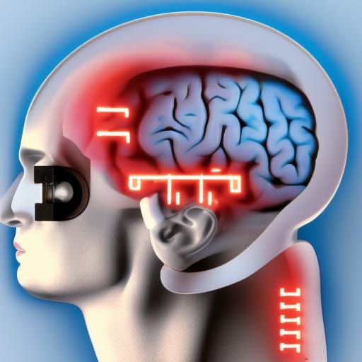 Human Brain Merging AI Parts