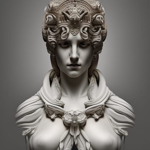 Female Statue - AI Generated Artwork - NightCafe Creator