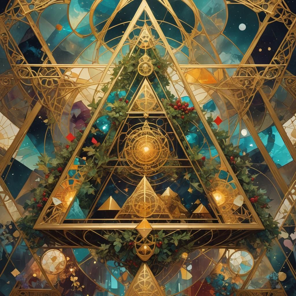Sacred geometry  by @Stardust