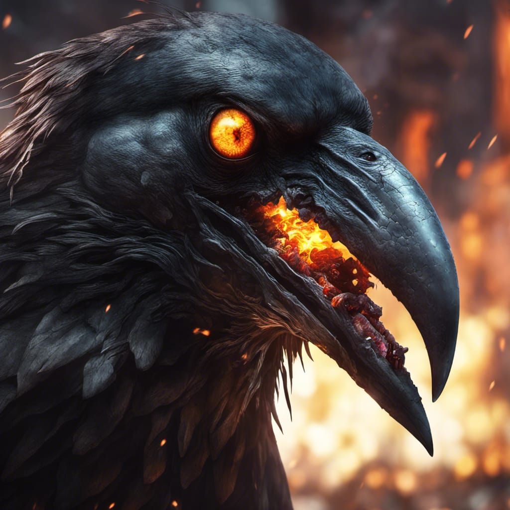 undead crow