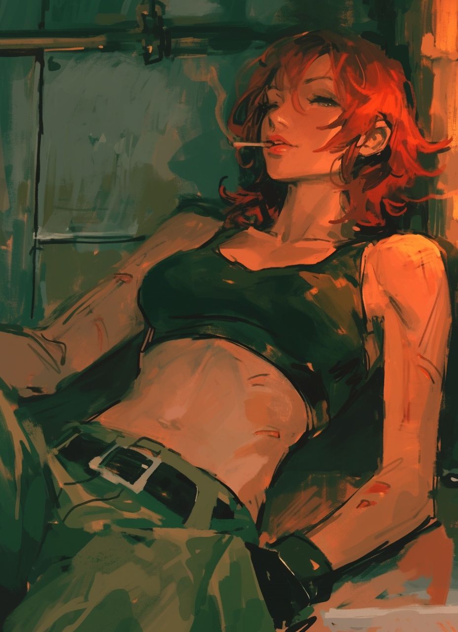 Mechanic's Smoke Break