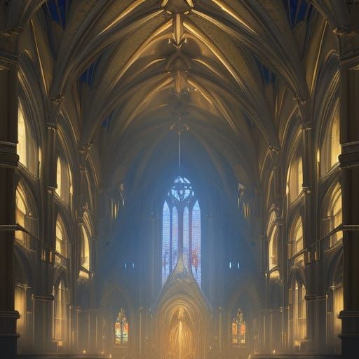 Inside of a Cathedral