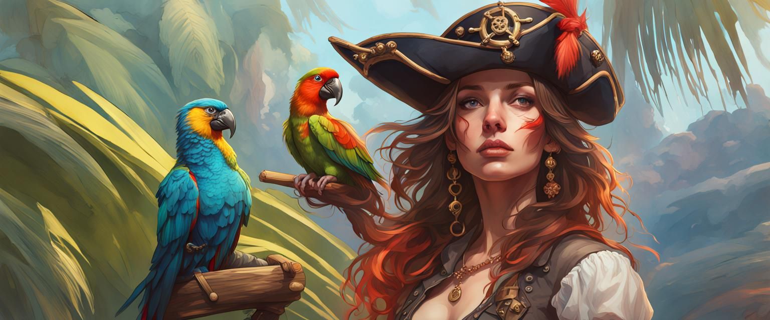 My picture in pirate version