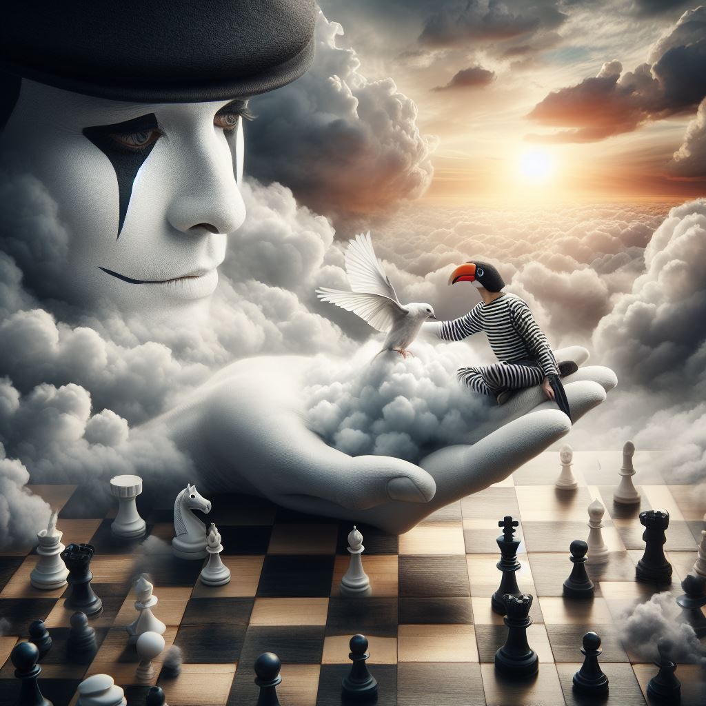 The mime and the bird