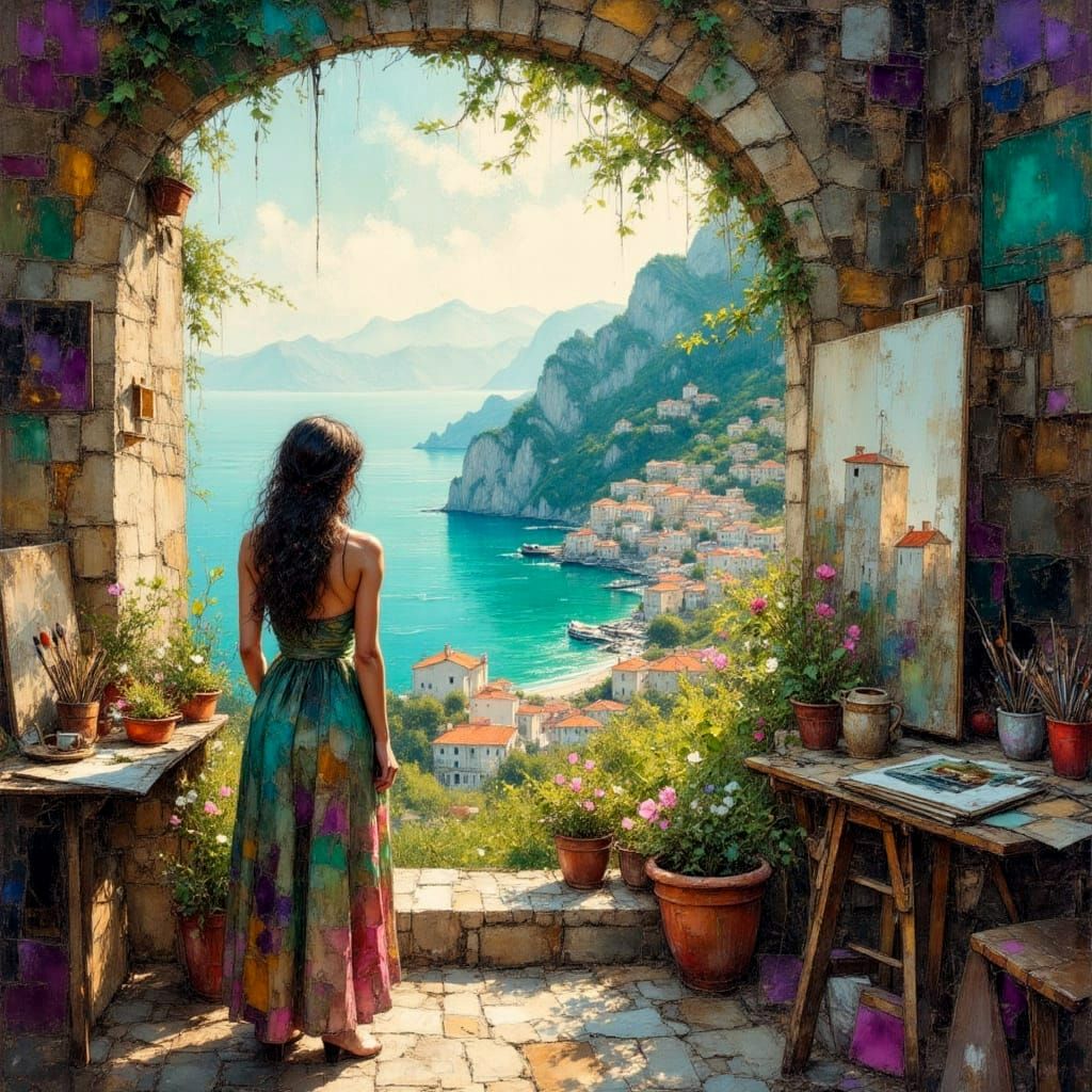 Art Studio with A Spectacular View!  by @Shelle-Sherrie