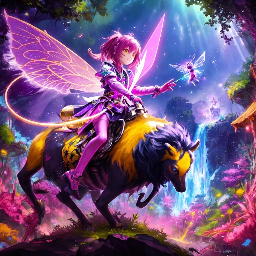 Fairy Life - Uber Edition 6 - AI Generated Artwork - NightCafe Creator