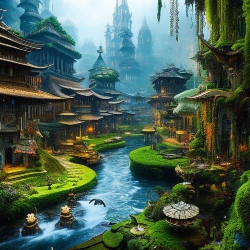 Hollow Earth village false