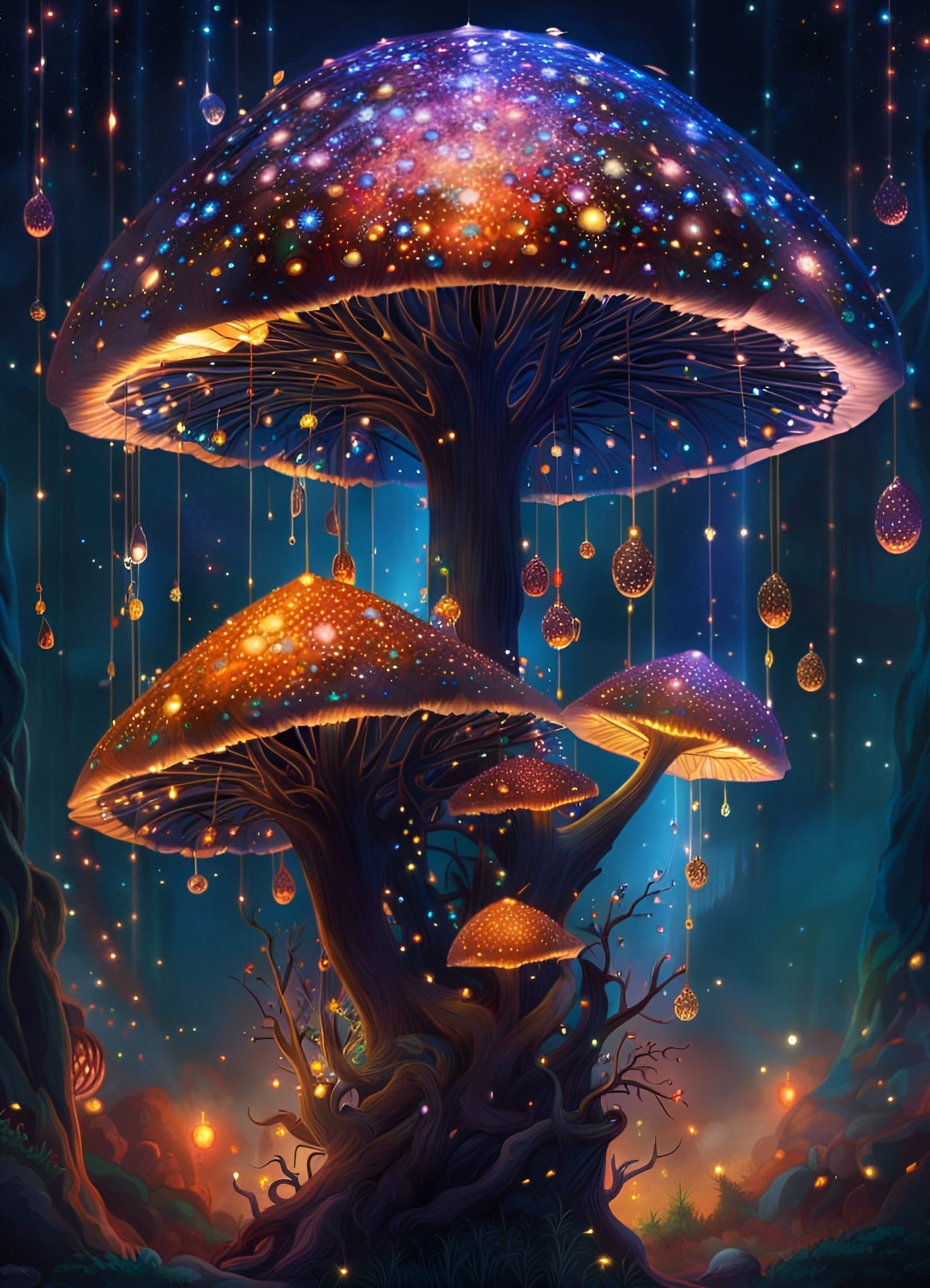 Mushrooms & Glitter