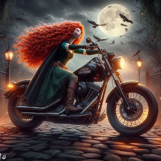 Merida - Dark Disney