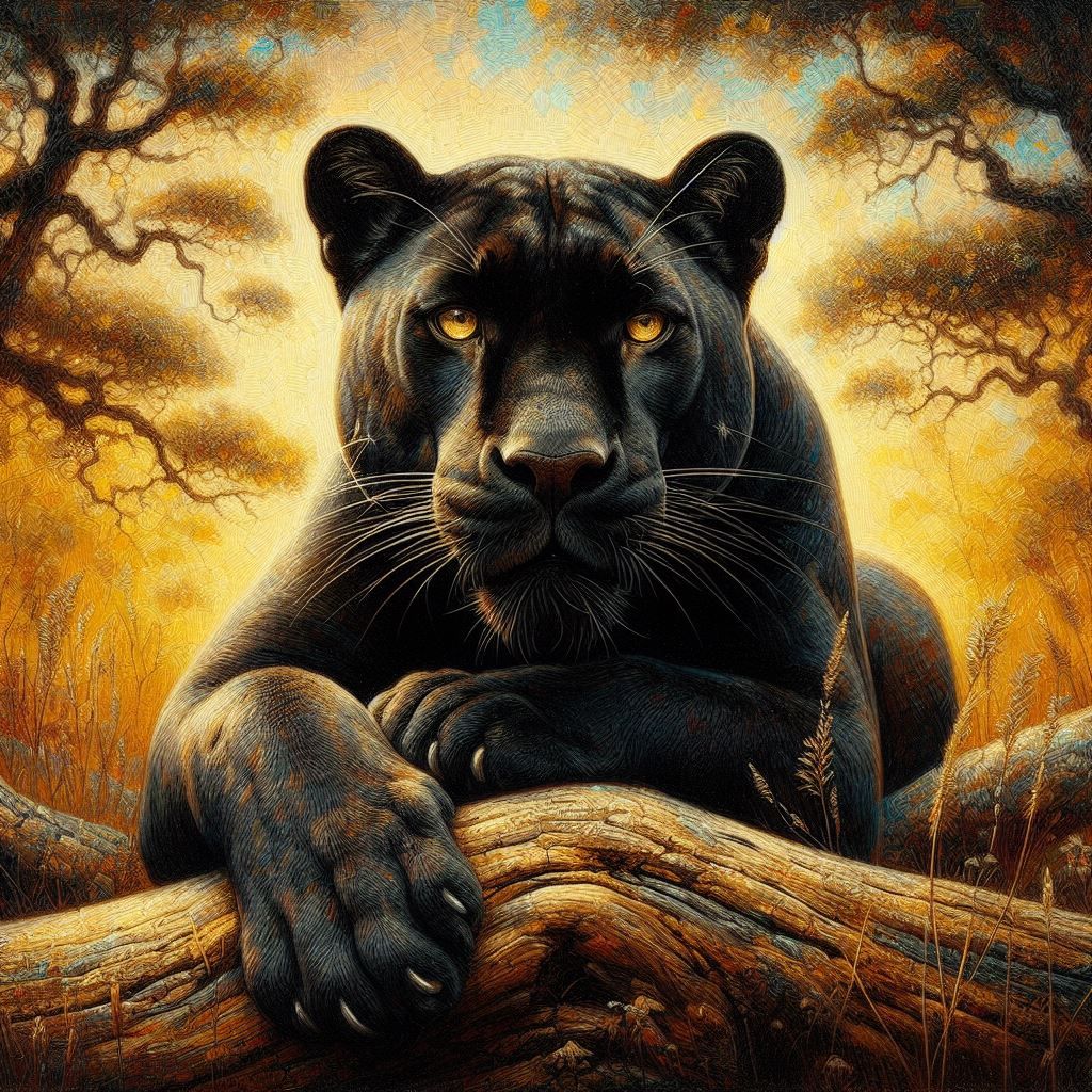 Black panther  by @Diane