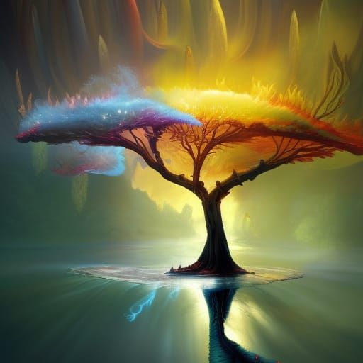 Four Elements tree  by @PugLoverB123