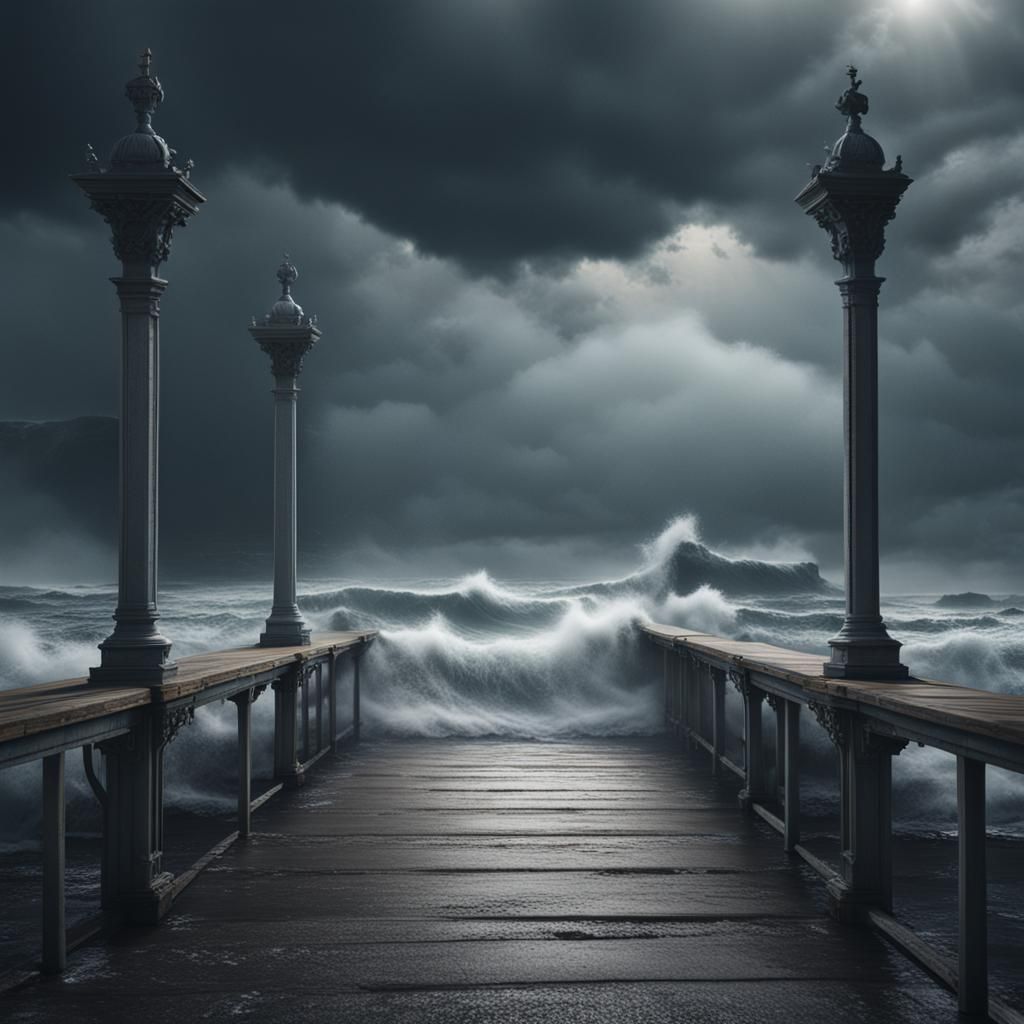 Foggy Pier