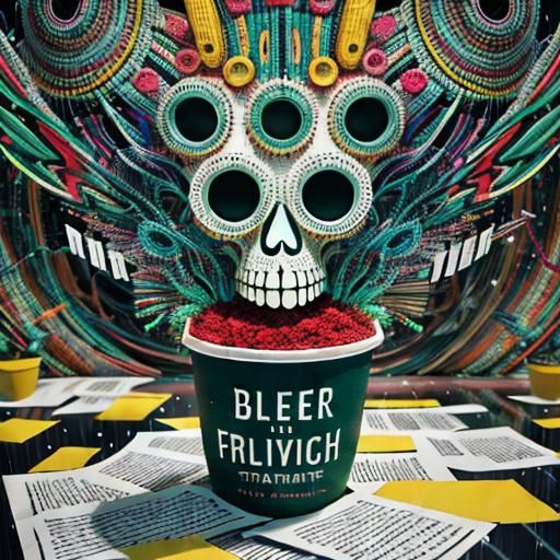 Psychedelic, Surrealistic, Weird, Beautiful, Elegant, Glamorous, Exciting, cgi, 3d, 8k, Solid, Shiny, Vibrant, Vivid, Photorealistic, Cinem...