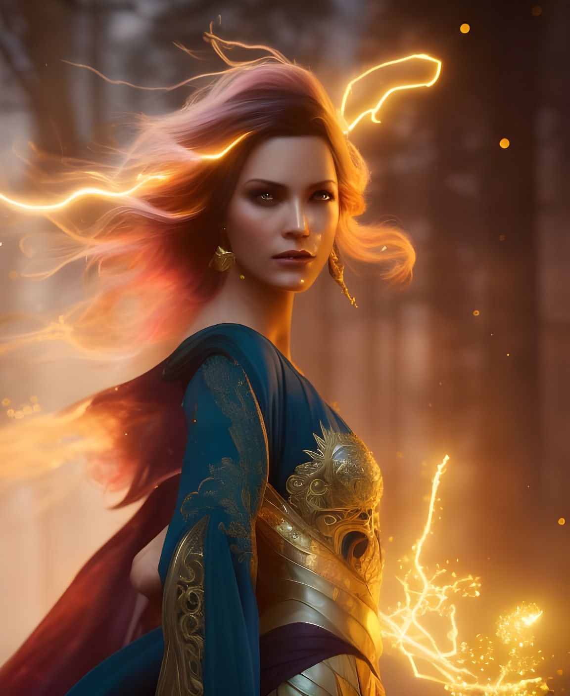 Fire Mage AI Generated Artwork NightCafe Creator fire-mage-ai-generated-artwork-nightcafe-creator
