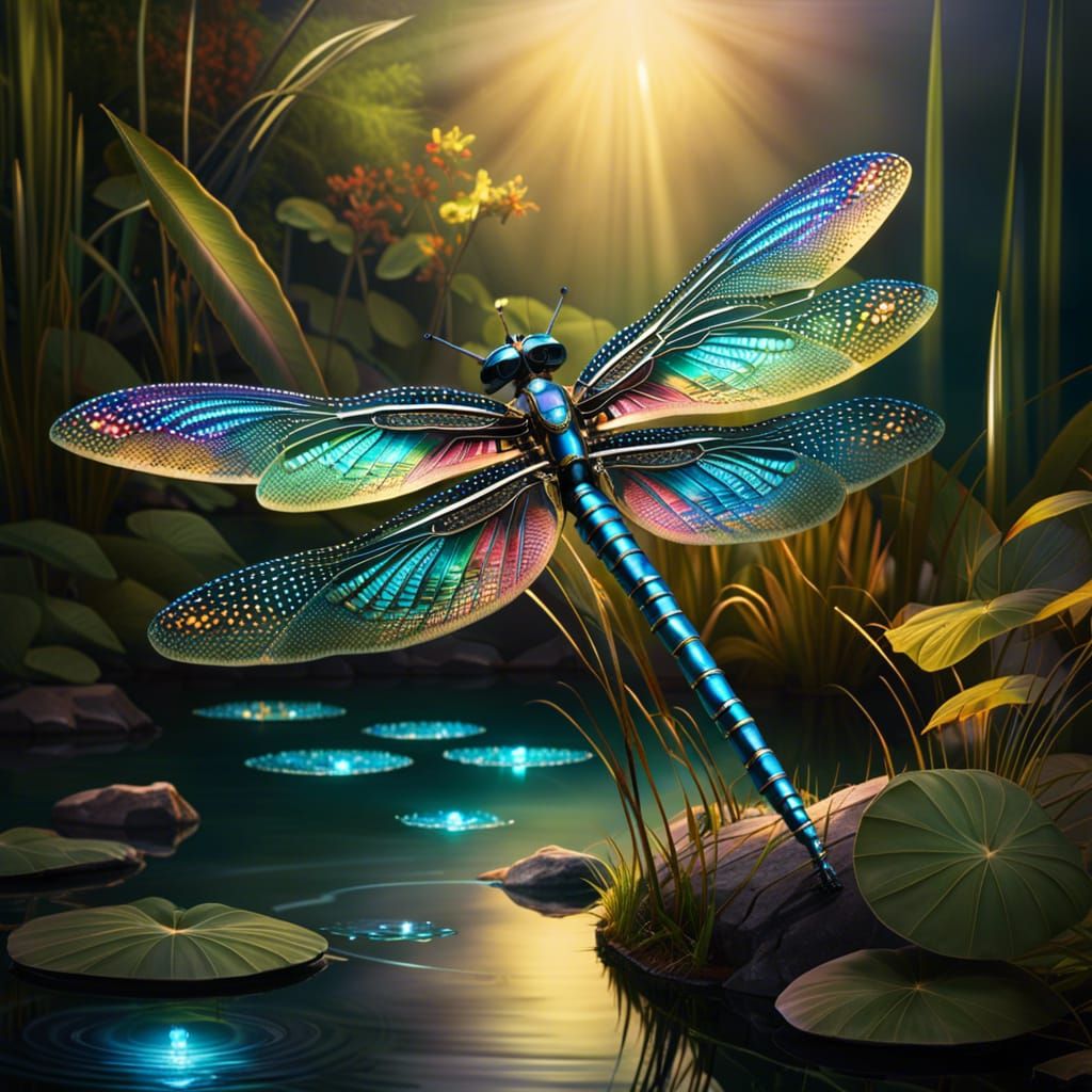 Dragonfly  by @Thrain