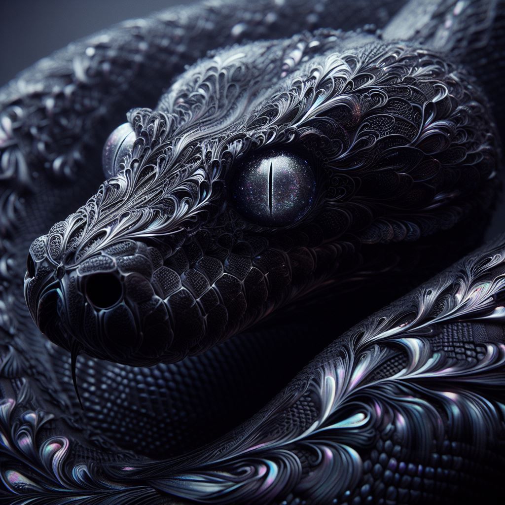 Iridesecent Python 10