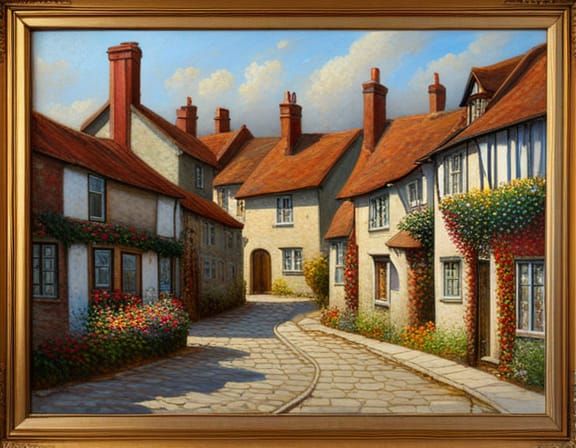 A traditional English village