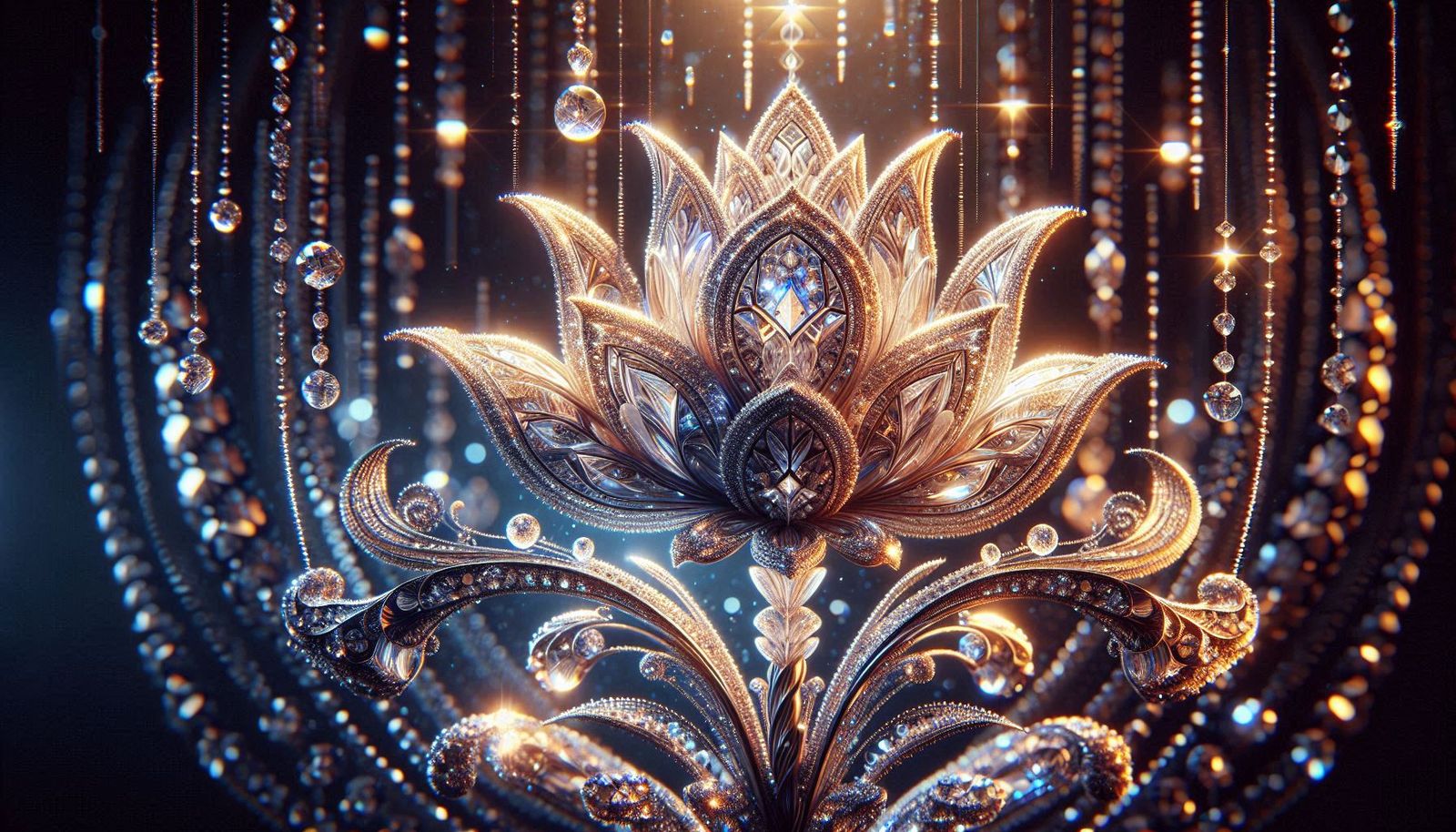 Tulip in Sparkling Rain