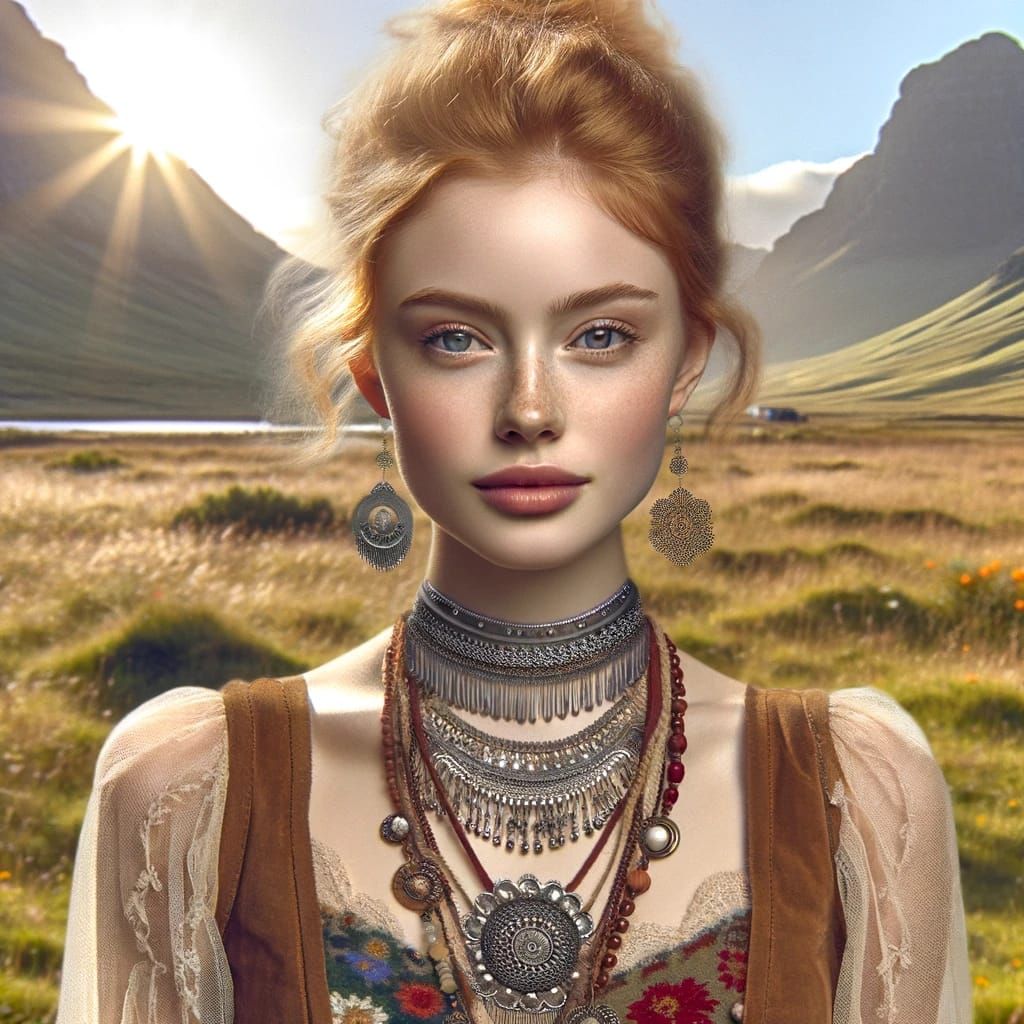 Romantic Boho Chiaroscuro bright