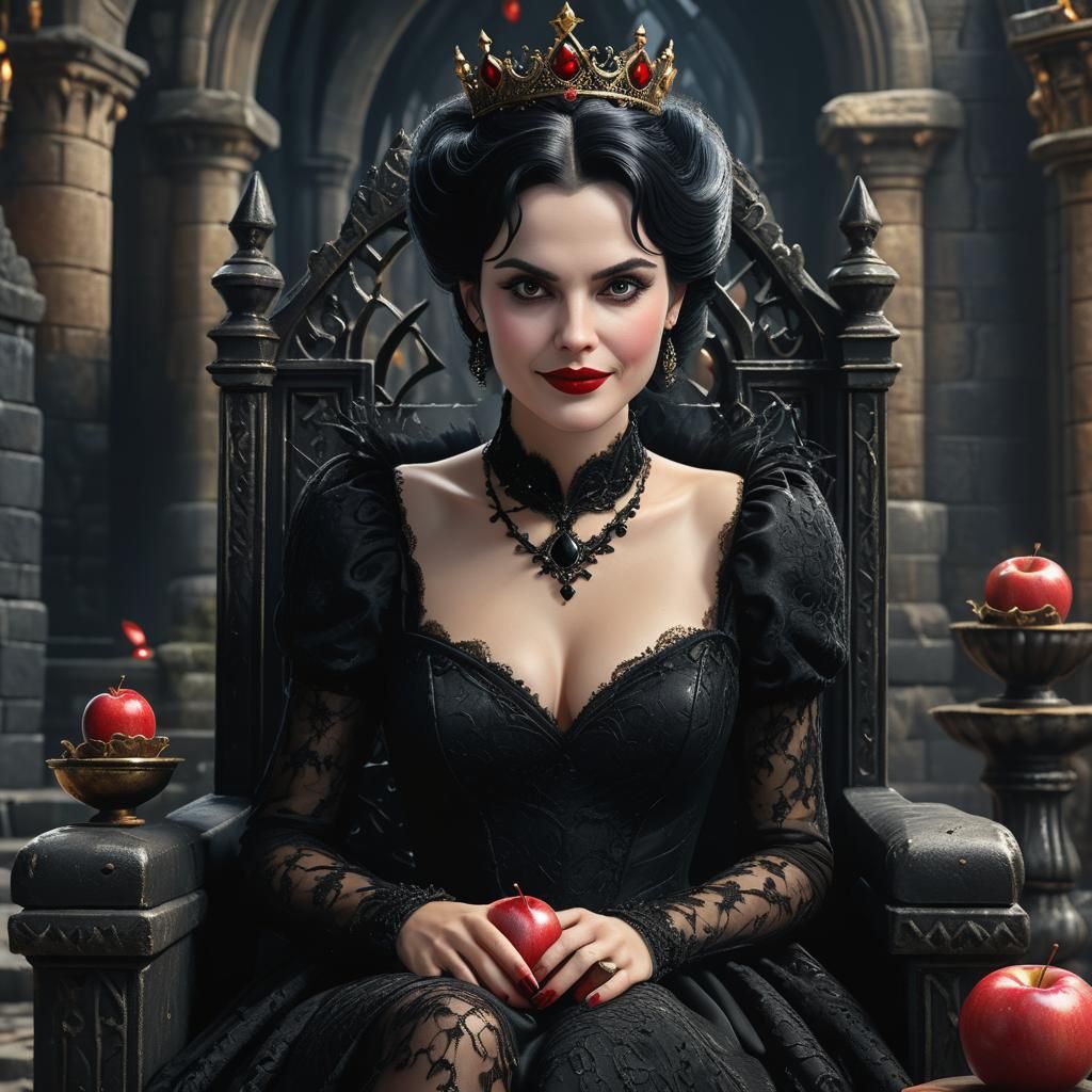 The Evil Queen   by @Fantasy-Faye 